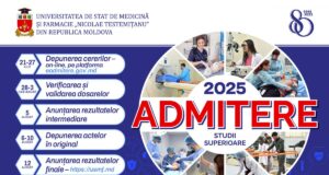 21 iulie – lansarea concursului de admitere în anul universitar 2025 – 2026 pentru cetățenii autohtoni