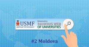 Universitatea de Stat de Medicină și Farmacie „Nicolae Testemițanu” din Republica Moldova – locul doi la nivel național în Webometrics