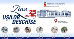 25 aprilie 2026 – Ziua Uşilor Deschise la USMF „Nicolae Testemiţanu”
